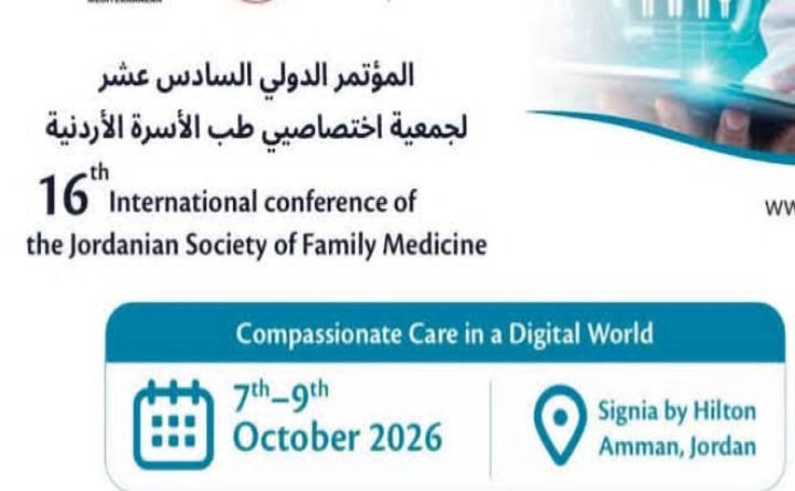 16th International conference of the Jordanian Society of Family Medicine