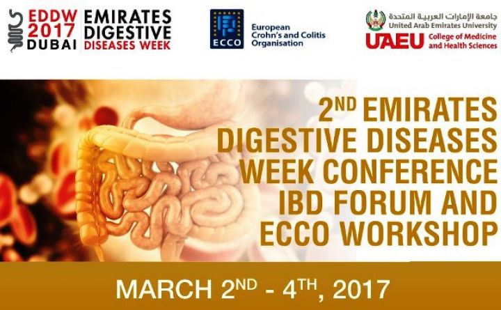 2nd Emirates Digestive Diseases Week Conference IBD Forum and ECCO Workshop