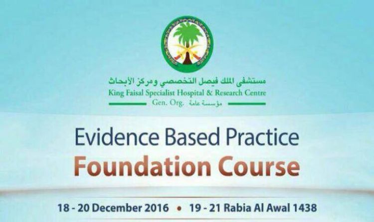 Evidence Based Practice Foundation Course