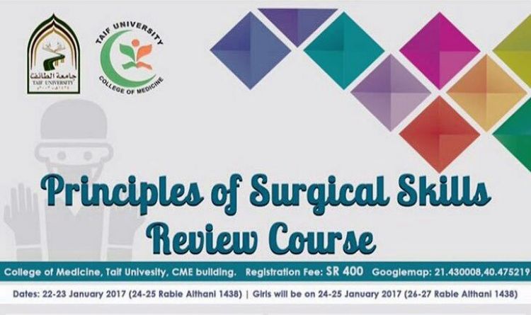 Principles of Surgical Skills Review Course