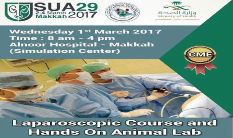 SUA29 2017 | Laparoscopic Course and hands on Animal Lab