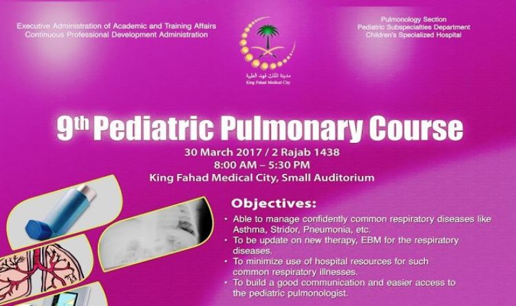 9th Pediatric Pulmonary Course