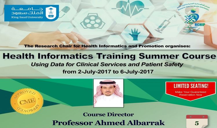 Health Informatics Training Summer Course /  Using Data for Clinical Servces and Patient Survey