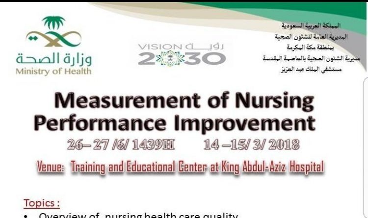 Measurement of Nursing Performance Improvement