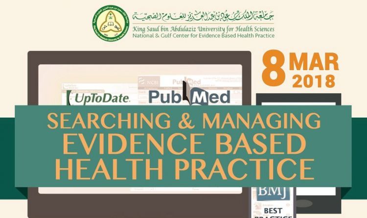 Searching and Managing  EVIDENCE BASED HEALTH PRACTICE