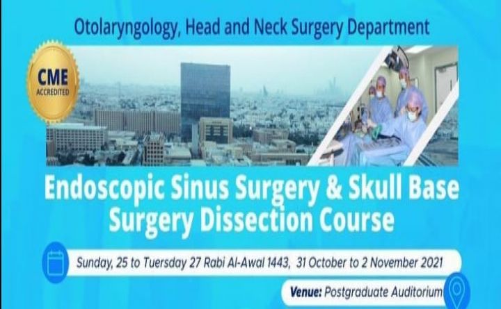 Endoscopic Sinus Surgery &amp; skull Base Surgery Dissection Course