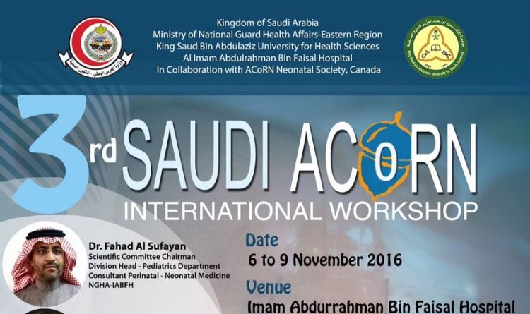 3rd Saudi ACORN International Workshop