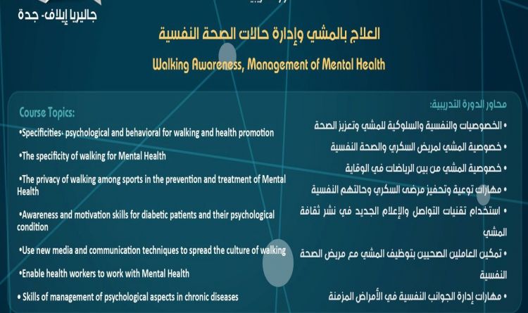 Walking Awareness, Management of Mental Health