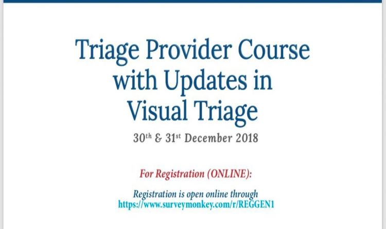 Triage Provider Course with Updates in Visual Triage