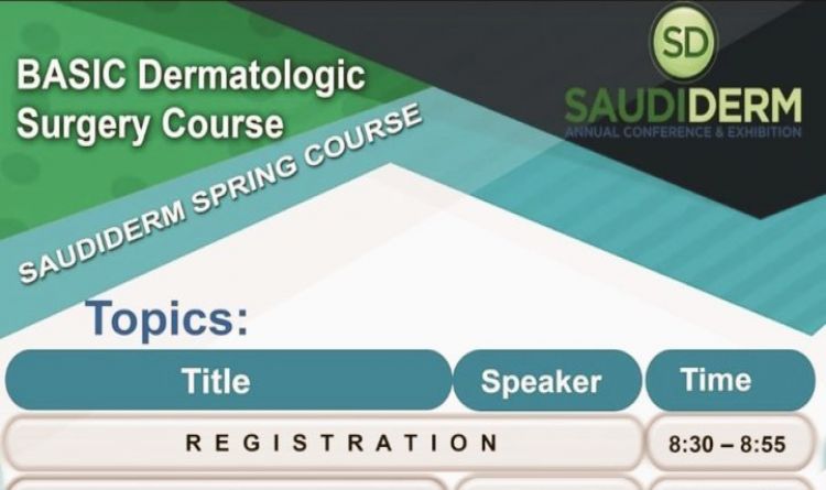 Basic Dermatologic Surgery Course