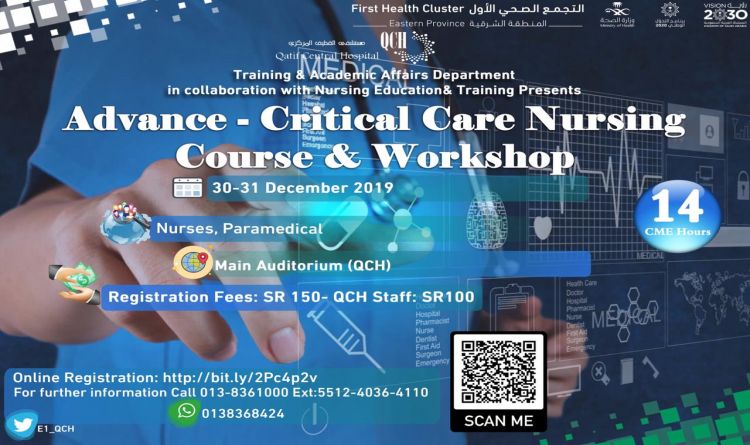 Advance- Critical Care Nursing Cours &amp; Workshop